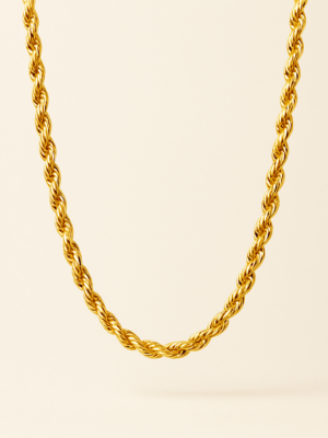 HELIX ROPE GOLD (4MM)