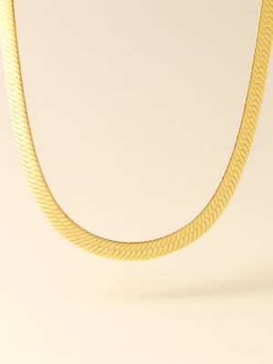 GOLD HERRINGBONE (5MM)