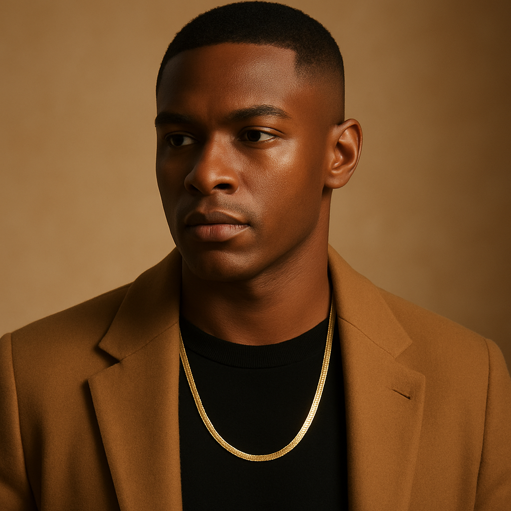 GOLD HERRINGBONE (5MM) - Image 5