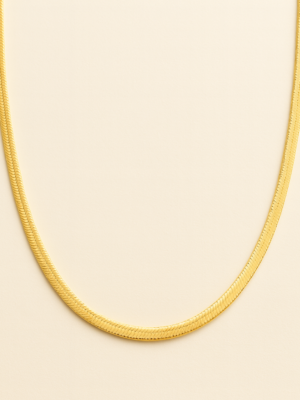 GOLD HERRINGBONE (4MM)
