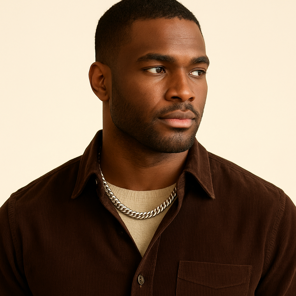 BOLD CUBAN SILVER (12MM) - Image 2