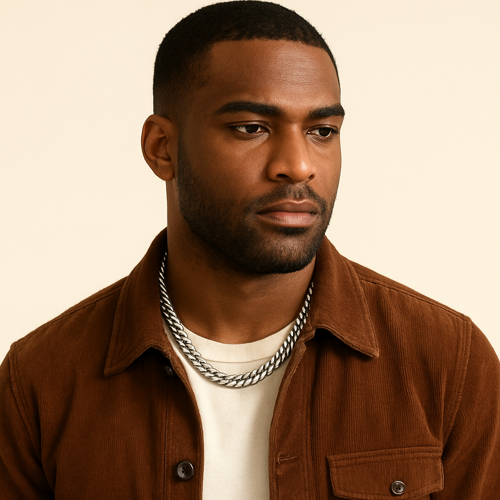 BOLD CUBAN SILVER (12MM) - Image 4