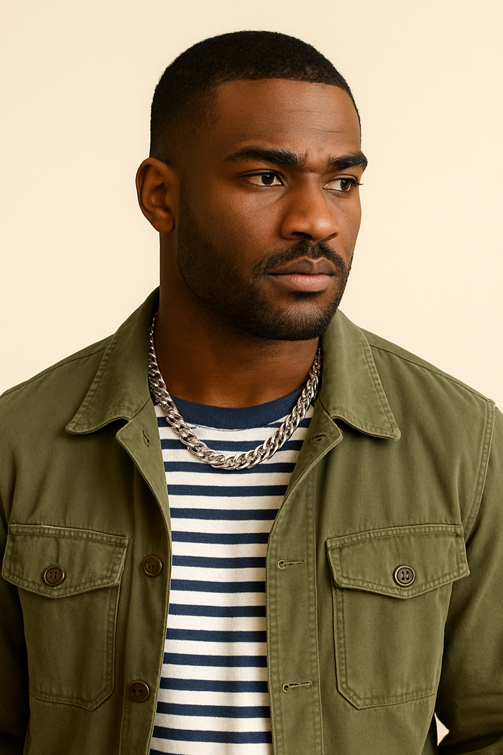 BOLD CUBAN SILVER (12MM) - Image 6