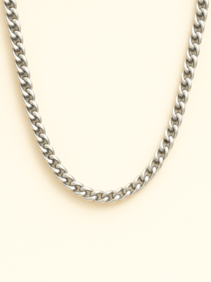 TITAN CUBAN SILVER (6MM)